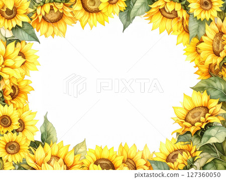 Sunflower copy space 127360050