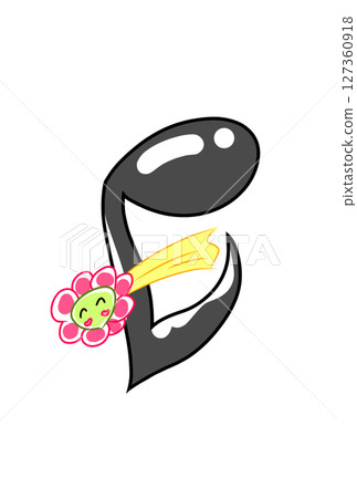帶著微笑花朵的音符 127360918