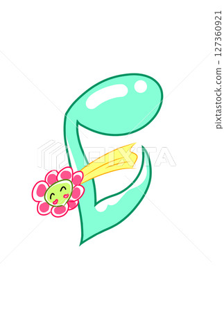 帶著微笑花朵的音符 帶著微笑花朵的音符 127360921
