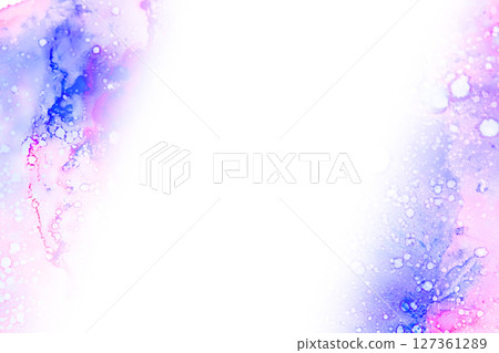 水彩風格的背景材料 127361289