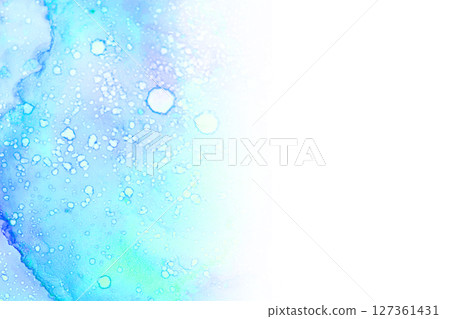 Watercolor-style background material 127361431