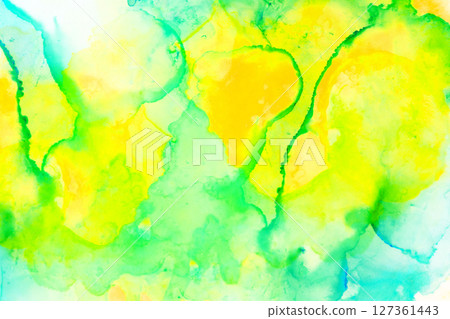 水彩風格的背景材料 127361443