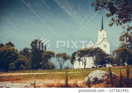 Oppstryn Church in Norway 127361491