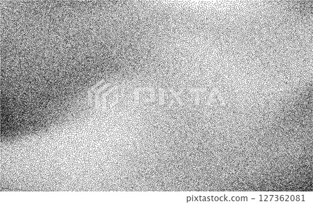 Vector Abstract Stipple Noise Effect. Dotwork BG. Black Grain Texture. Monochrome Gradient. Grainy Dots. Vector Abstract Stipple Noise Effect. Dotwork BG. Black Grain Texture. Monochrome Gradient. Grainy Dots. 127362081