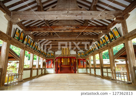 宗像大社邊宮本殿及拜殿 127362813