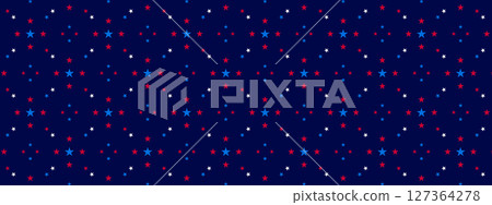 USA pattern, United States background, US flag star banner 127364278