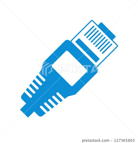 Computer port icon design 127365803
