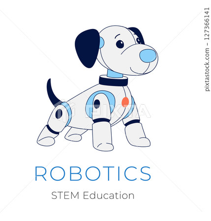 Robot Dog for Kids STEM Education and AI Learning 127366141