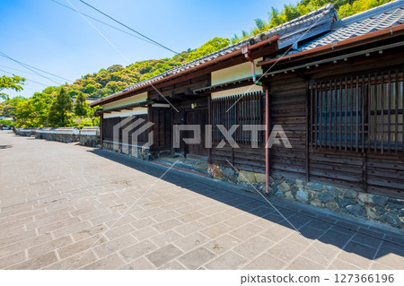 大分縣佐伯町街景 大分縣佐伯町街景 127366196