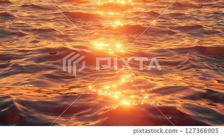 燃燒水面上的光路 127366905
