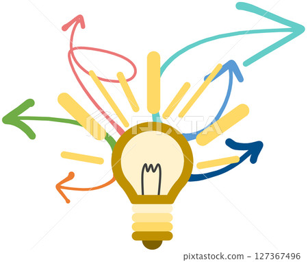 Graphic illustrations that inspire ideas 127367496