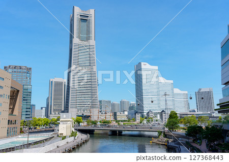 橫濱索道與地標塔(港未來) 橫濱索道與地標塔(港未來) 127368443