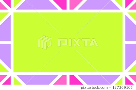 Geometric pattern frame square triangle pastel color Geometric pattern frame square triangle pastel color 127369105