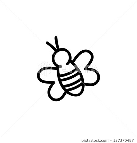 Cute bee Cute bee 127370497