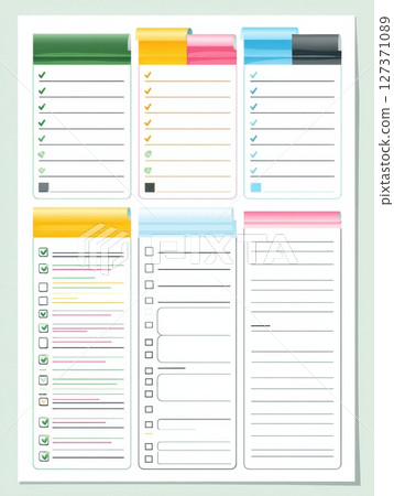 Weekly Personal Goal Planner Infographic With Four Progress Blocks and Checklist Features for Effective Organization 127371089