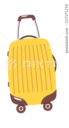 Travel suitcase cartoon bag design Travel suitcase cartoon bag design 127371259