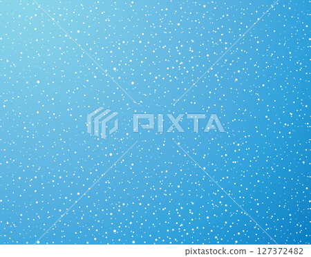 Snow fall. Vector drawing pattern Snow fall. Vector drawing pattern 127372482