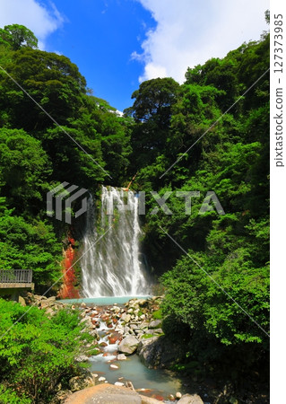 [Kagoshima Prefecture] Clear skies at Kirishima Onsen Village Yunotaki (Maruo Falls) 127373985