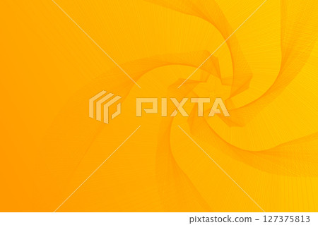 Yellow Geometric Spiral Star in Abstract Motion Yellow Geometric Spiral Star in Abstract Motion 127375813