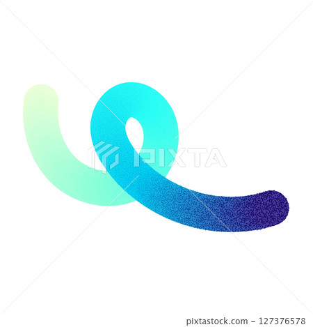 Abstract fluid gradient shape with 3D liquid brush strokes, blurred neon waves, holographic color blend design. Flat vector illustration isolated on white background. Abstract fluid gradient shape with 3D liquid brush strokes, blurred neon waves, holographic color blend design. Flat vector illustration isolated on white background. 127376578