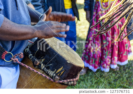 Atabaque of African origin Atabaque of African origin 127376731