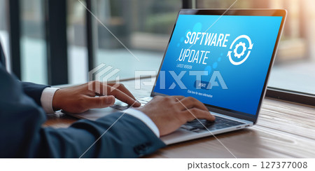 Software update on computer for brisk version of device software Software update on computer for brisk version of device software 127377008