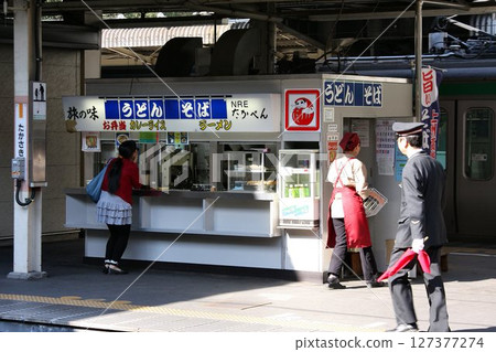 The "Standing Soba" at Takasaki Station has become a "taste of memories" 127377274