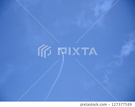 Acrobatic flight Propeller plane 127377589
