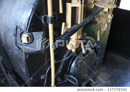 蒸汽機車燃煤鍋爐風景_舊萬治線 蒸汽機車燃煤鍋爐風景_舊萬治線 127378342