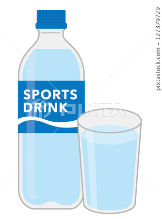 軟性飲料_運動飲料(瓶裝和杯裝) 軟性飲料_運動飲料(瓶裝和杯裝) 127379729
