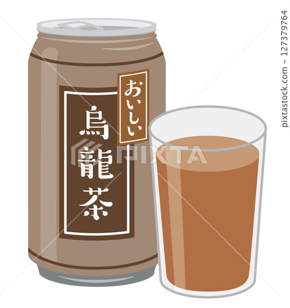 軟性飲料_烏龍茶(PET瓶和玻璃) 軟性飲料_烏龍茶(PET瓶和玻璃) 127379764