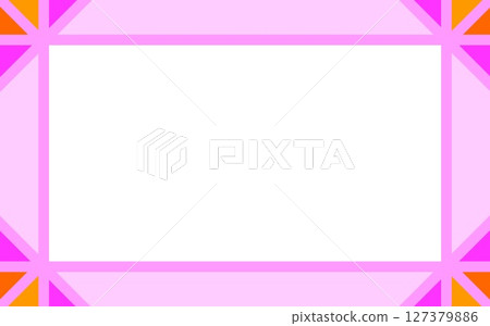 Frame White space Triangle Pastel color Pink Frame White space Triangle Pastel color Pink 127379886