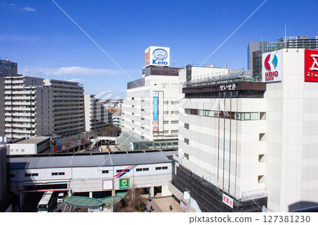 In front of Seiseki-Sakuragaoka Station 127381230