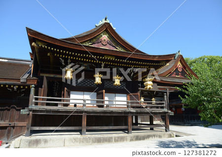 Kitano Tenmangu Shrine, Main Hall, Kamigyo Ward, Kyoto City 127381272