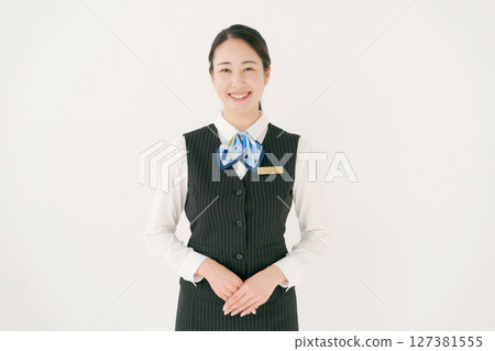 A woman in uniform 127381555