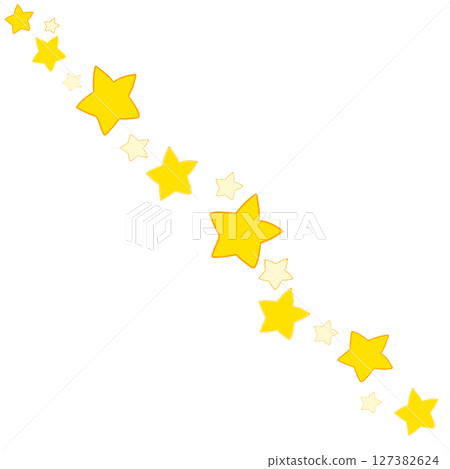 簡單星黃色 127382624