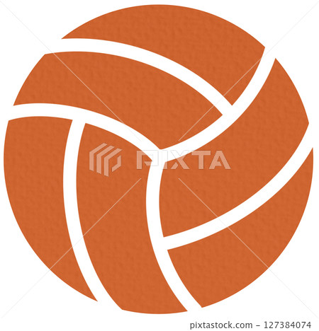volleyball, icon, logo 127384074