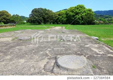 Kawara-dera Temple Site: Remains of the Middle Gate Kawara-dera Temple Site: Remains of the Middle Gate 127384564