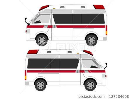 救護車左右兩側 127384608