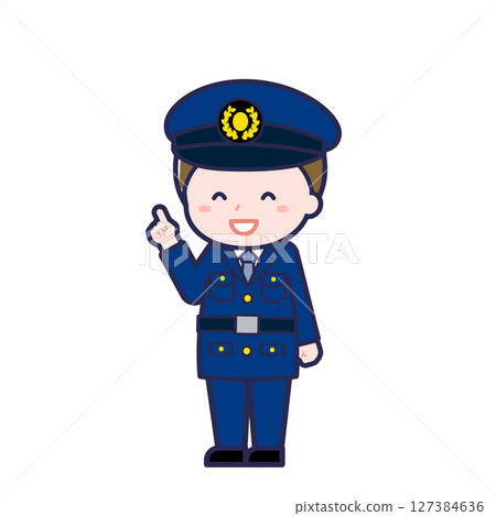 Police officer/diagonal/male 13 Police officer/diagonal/male 13 127384636