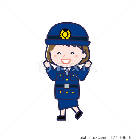 警官/對角線/女性 07 127384666