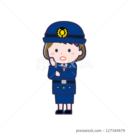 警官/斜對面/女性 20 127384679