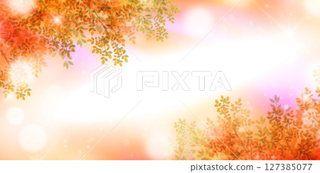  Autumn leaves maple autumn background 127385077