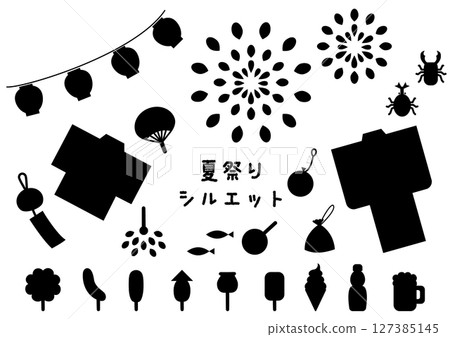 夏季節慶剪影集 127385145