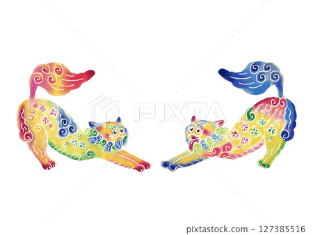 像貓一樣的小貓Shisa 像貓一樣的小貓Shisa 127385516