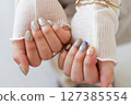 Women's nails 127385554