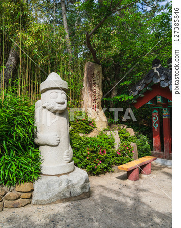 Busan Haedong Yonggungsa Stone Statue Dolharbang Busan Haedong Yonggungsa Stone Statue Dolharbang 127385846