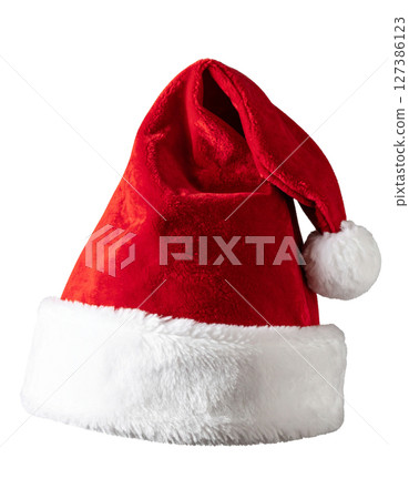 Santa hat, Santa Claus red hat (Christmas party, December seasonal material) Santa hat, Santa Claus red hat (Christmas party, December seasonal material) 127386123