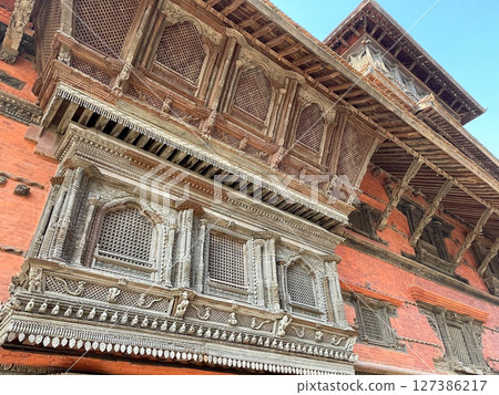 Old Royal Palace in Durbar Square, Kathmandu, Nepal 127386217