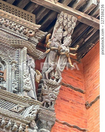 Old Royal Palace in Durbar Square, Kathmandu, Nepal Old Royal Palace in Durbar Square, Kathmandu, Nepal 127386236